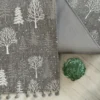 Bieżnik świąteczny Zimowa Magia 24x90 Szary