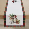 Bieżnik wodoodporny świąteczny 38x160 Lampion