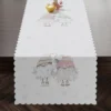 Bieżnik wodoodporny świąteczny 38x180 Gnom