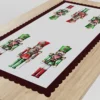 Bieżnik wodoodporny świąteczny 50x100 Dziadki do Orzechów