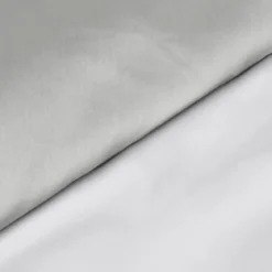 Ekskluzywna pościel biało srebrna 160x200
