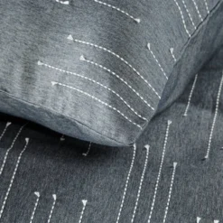 Ekskluzywna pościel Terra Collection jeans 160x200 Palermo