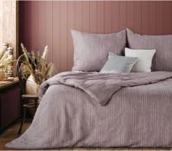 Ekskluzywna pościel Terra Collection wrzosowa 220x200 Avinion