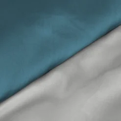 Ekskluzywna pościel 180x200 w kolorze srebrno turkusowym