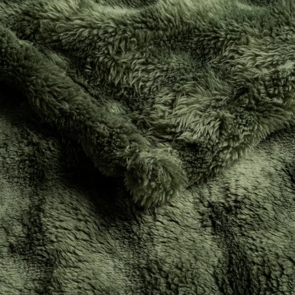 Koc Bubble 220x200 oliwkowy