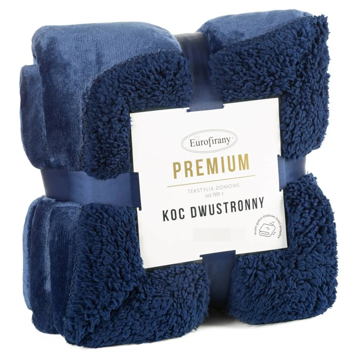 Koc Tedy 200x220 granatowy