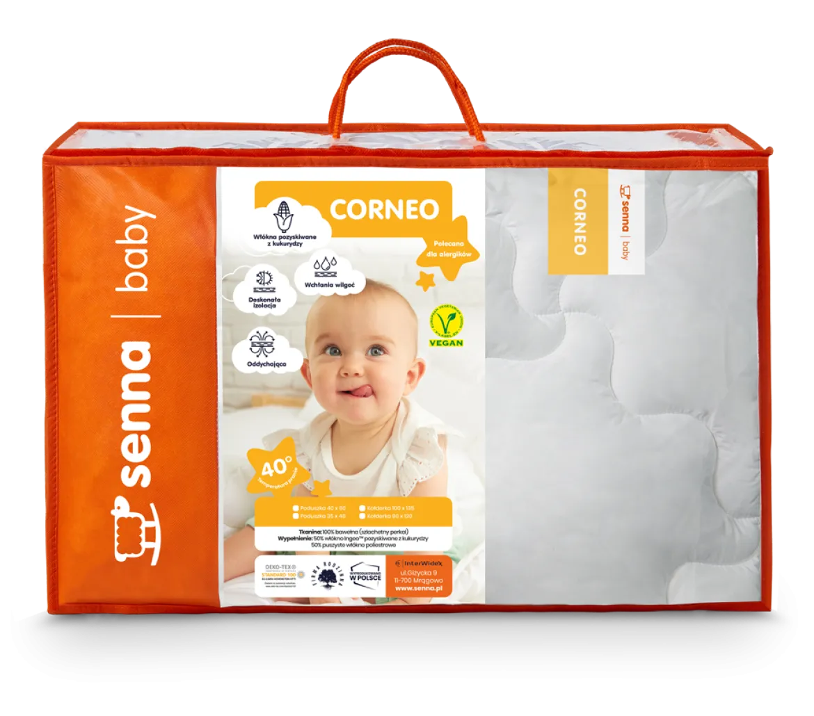 Komplet dziecięcy 90x120 + 40x60 Corneo