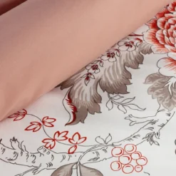 Komplet pościeli bawełnianej Sara 160x200 w kwiaty