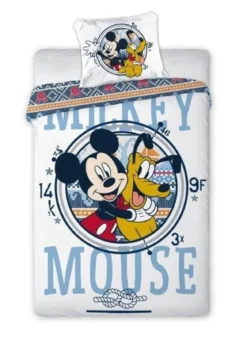 Komplet pościeli bawełnianej 100x135 Mickey Mouse