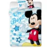 Komplet pościeli bawełnianej 100x135 Niebieski Mickey Mouse