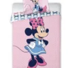 Komplet pościeli bawełnianej 100x135 Różowa Minnie Mouse