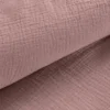 Komplet pościeli muślinowej 160x200 jasno różowej