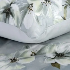 Komplet pościeli z bawełny satynowej 220x200 w pastelowych kolorach w magnolie