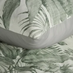 Komplet pościeli z bawełny satynowej Spring 220x200 tropikalna roślinność