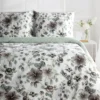Komplet pościeli z bawełny satynowej Spring 220x200 w hibiskusy i róże