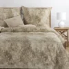 Komplet pościeli z bawełny satynowej Spring 220x200 w piaskowy kamienny wzór