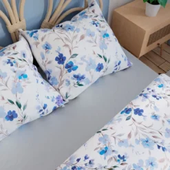 Komplet pościeli z bawełny satynowej 160x200 Florisse