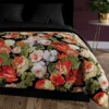 Komplet pościeli z bawełny satynowej 160x200 Tulipas