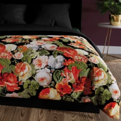 Komplet pościeli z bawełny satynowej 160x200 Tulipas
