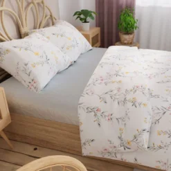 Komplet pościeli z bawełny satynowej 160x200 Zoe