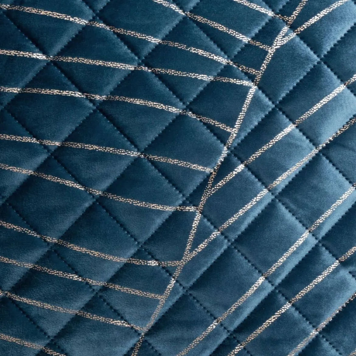 Narzuta Musa 170x210 granatowo złota