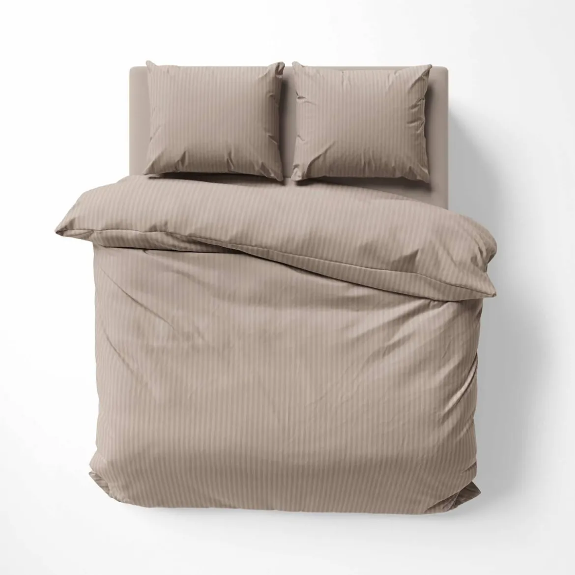 Pościel adamaszkowa Pure 180x200 taupe