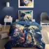 Pościel bawełniana dziecięca 160x200 Kosmonauta