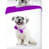 Pościel bawełniana dziecięca 160x200 Shih tzu