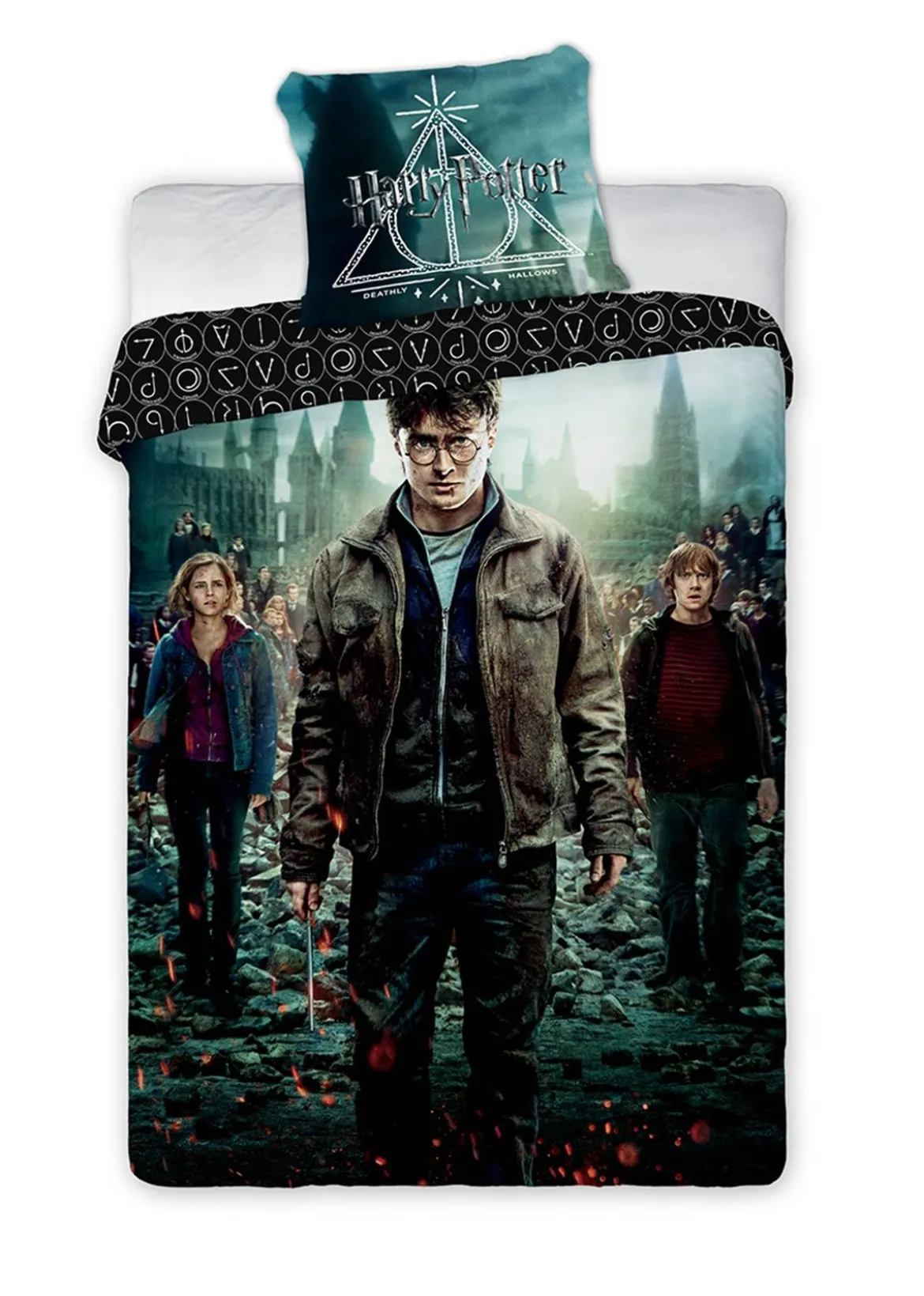 Pościel bawełniana 160x200 Harry Potter