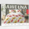 Pościel bawełniana 100% 180x200 z motywem maków