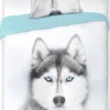 Pościel bawełniana z huskim 160x200