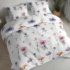 Pościel flanelowa 220x200 w polne kwiaty