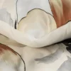 Pościel makosatyna bawełniana kremowo beżowa w kwiaty 220x200 Premium