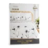 Pościel Premium bawełna satynowa 160x200 Kwiaty