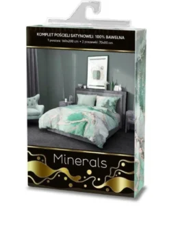 Pościel satyna bawełniana Minerals 160x200