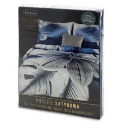 Pościel satynowa kreszowana 220x200 Premium