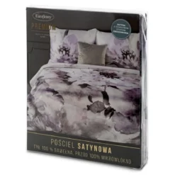 Pościel satynowa kreszowana 220x200 Premium