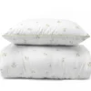 Pościel z perkalu 160x200 Drobne Stokrotki Lame Percale