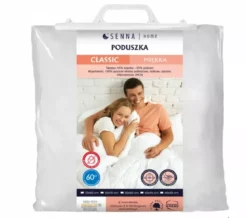 Poduszka Classic Miękka 40x40 biała
