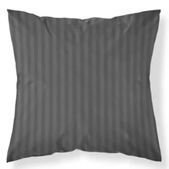 Poszewka adamaszkowa Pure 40x40 ciemnoszara