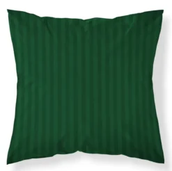 Poszewka adamaszkowa Pure 40x40 ciemnozielona