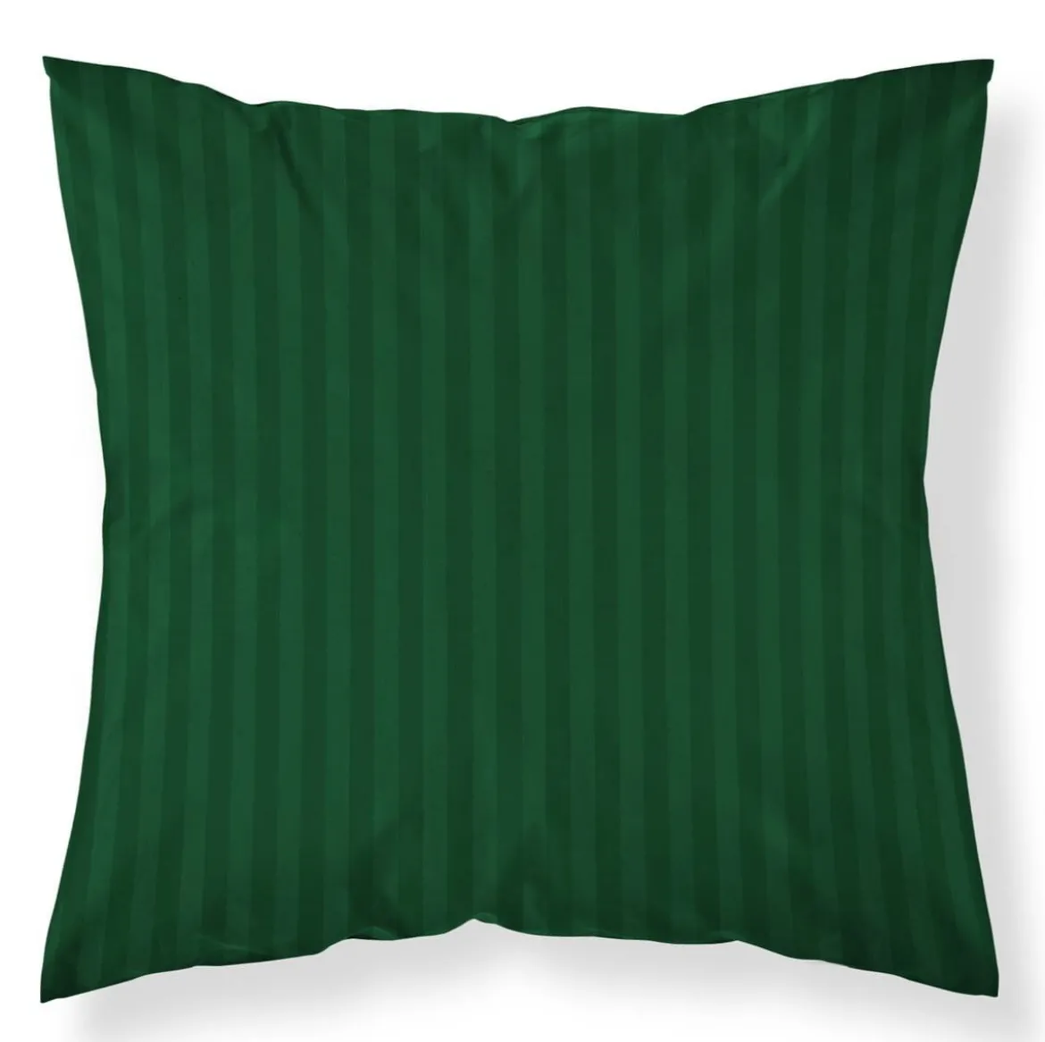 Poszewka adamaszkowa Pure 40x40 ciemnozielona