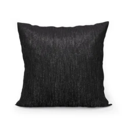Poszewka czarna 40x40 z lurexem