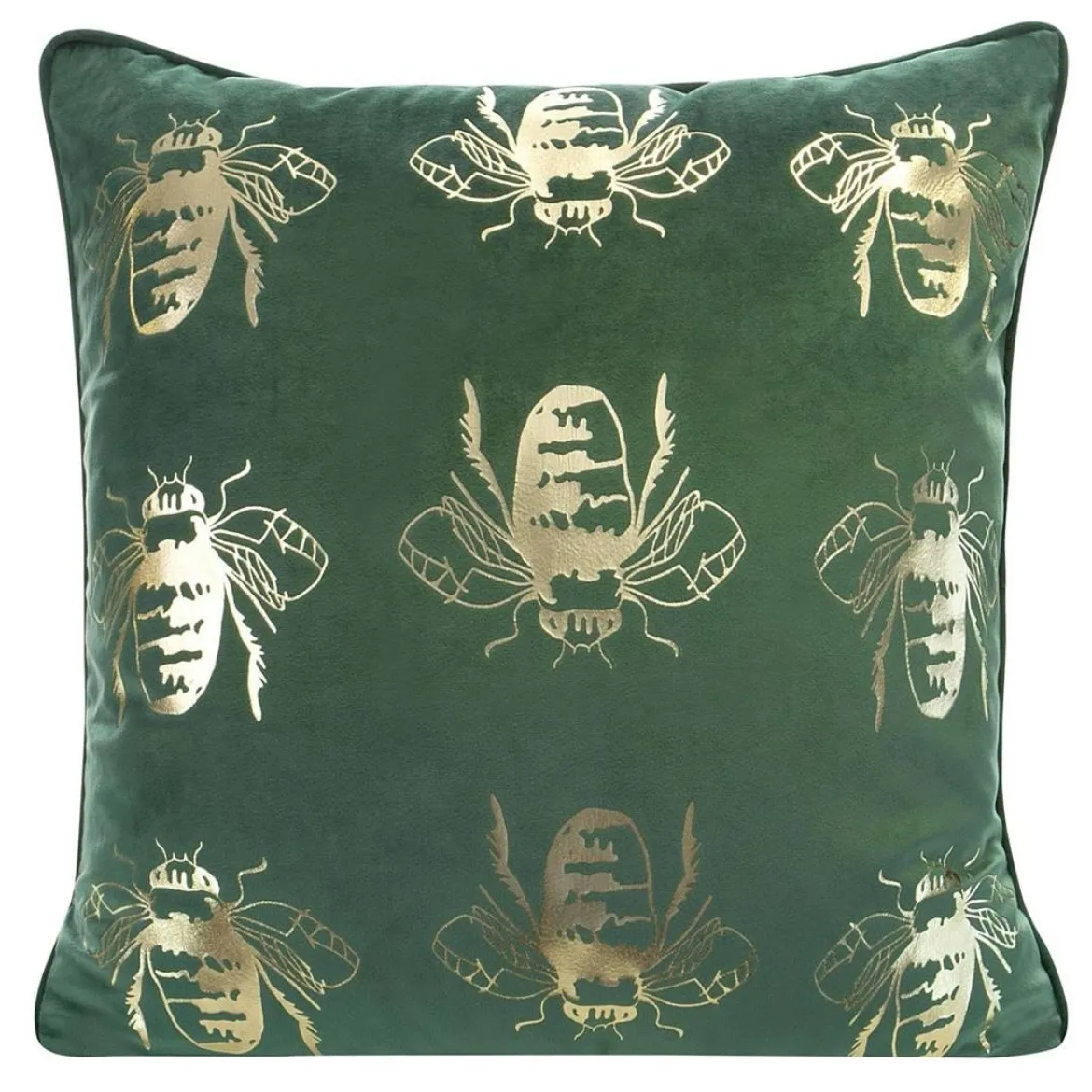 Poszewka dekoracyjna velvet Blink 45x45 ciemno zielona