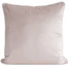 Poszewka dekoracyjna velvet 45x45 kremowe kwiaty