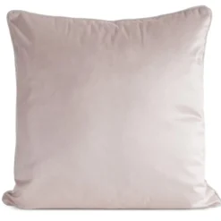 Poszewka dekoracyjna velvet 45x45 kremowe kwiaty