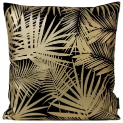 Poszewka dekoracyjna velvet 45x45 Blink czarno złota