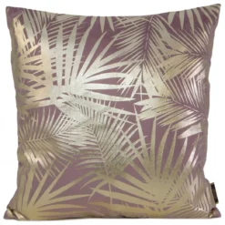 Poszewka dekoracyjna velvet 45x45 Blink różowo złota