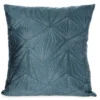 Poszewka dekoracyjna velvet Albi 45x45 granatowo srebrna