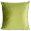 Poszewka dekoracyjna velvet Albi 45x45 oliwkowo srebrna